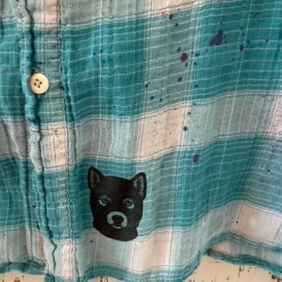 BROKEN BANDIT ONE OF A KIND CUSTOM UPCYCLED SHIRT - Picture 8 of 11